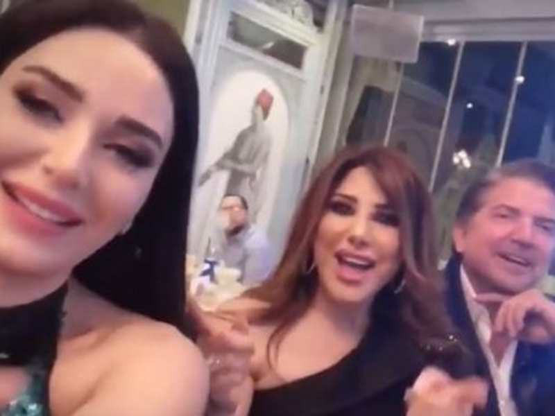 اضغط لمشاهدة الفيديو: نجوى كرم تحتفل بعيد ميلادها بحضور أصدقائها النجوم